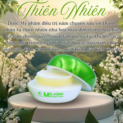 Kem hỗ trợ mờ nám OHB MELASMA TREATMENT CREAM 50g.