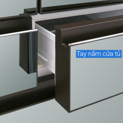 Tủ Lạnh 6 Cánh Panasonic 491 Lít NR-F503GT-X2 - Công nghệ diệt khuẩn độc quyền - Hàng chính hãng