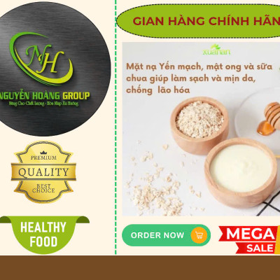 Yến Mạch Nguyên Chất Túi 400g Xuân An( Tặng gói YM 180g)