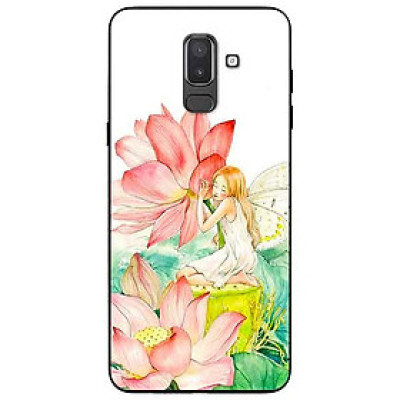 Ốp lưng in cho Samsung J8 2018 Mẫu Cô Gái Trung Hoa