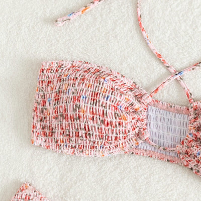 Bộ bikini 2 Mảnh Có Dây Đeo Cổ Thời Trang Cho Nữ