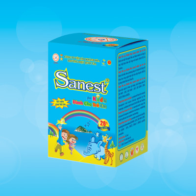 [Combo 30 lọ] Nước Yến sào Khánh Hòa Sanest Kids đóng lọ 62ml - S161