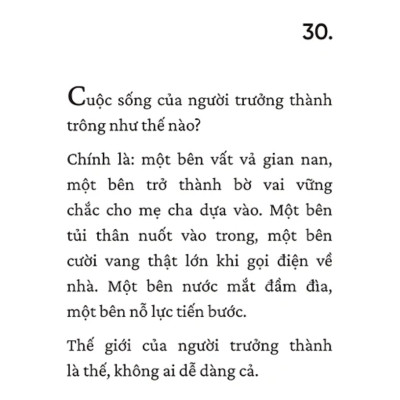 Không Có Từ Dễ Dàng Trong Thế Giới Người Lớn - TIME