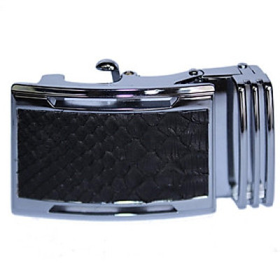 HT9306 - Đầu khóa da trăn Huy Hoàng 4 phân đầu trắng màu đen