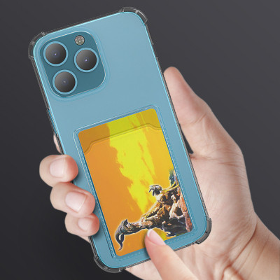 Ốp Lưng Dành Cho iPhone 15 ProMax/ iPhone 15 Pro/ iPhone 15 Plus/ iphone 15 KAI.N Clear Slot Dual Case _ Hàng chính hãng 