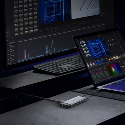 Cổng chuyển đổi TP-Link 6-in-1 USB-C UH6120C - Hàng chính hãng