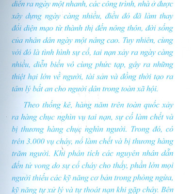 Cháy – Kỹ năng phòng và Thoát nạn