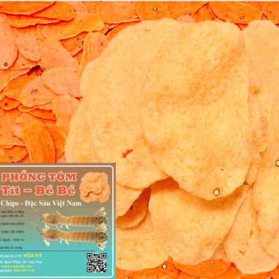 Bánh phồng tôm tít thượng hạng 500gr Hoà Ký