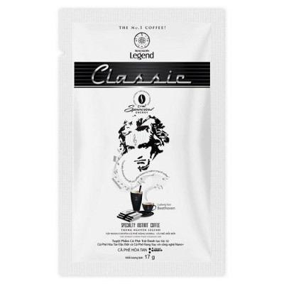 Combo 2 Cà Phê Trung Nguyên Legend Classic Hòa Tan – Bịch 50 Gói – Cà Phê Sữa Đậm Đà, Chuẩn Gu Việt