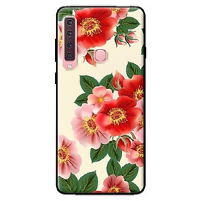 Ốp lưng in cho Samsung Galaxy A9 2018 mẫu Họa Tiết Hoa Nhụy Vàng - Hàng chính hãng