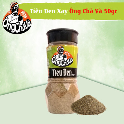Tiêu Đen Xay Ông Chà Và 50gr (Black Pepper Powder)