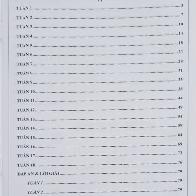 Combo Sách - Bài tập tuần Toán 2 tập 1 + 2