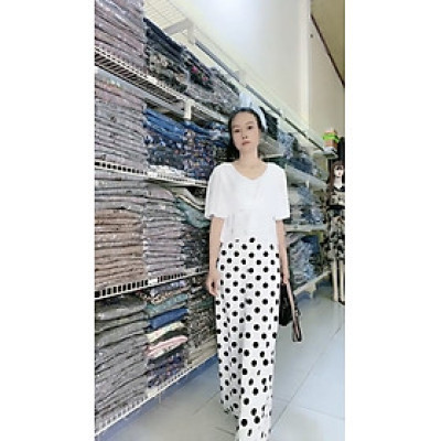 Jum dài cạp cao tôn dáng.