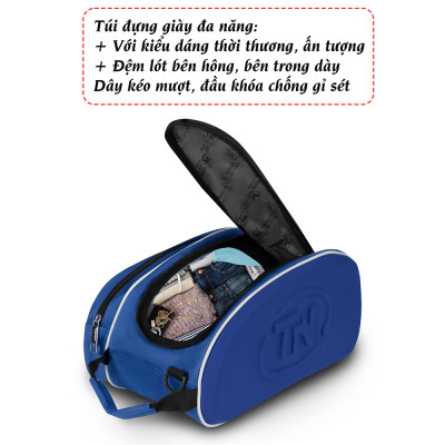 Túi đựng giày 2 ngăn thể thao chống nước tốt TN Bags TN.B 9003 túi đựng giày đá banh