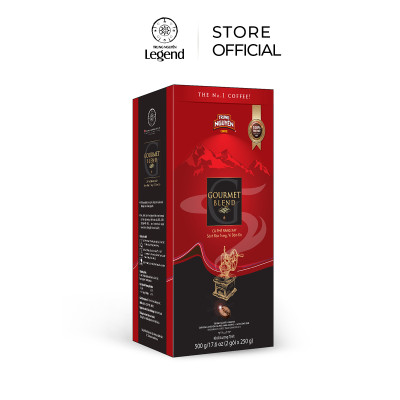 Cà phê  Rang Xay Gourmet Blend Trung Nguyên Legend - Hộp 500gr