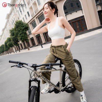 Xe đạp Thống Nhất thể thao Cyper khung nhôm đi dây âm sườn, 24 tốc độ