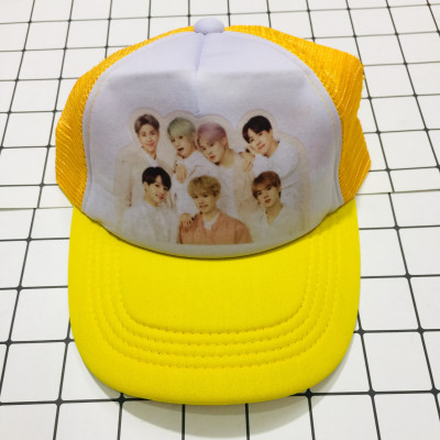 Mũ lưới BTS ảnh khác nhau( màu gửi ngẫu nhiên )