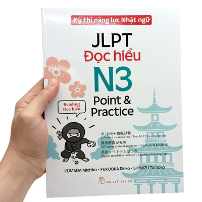 Sách - Kỳ Thi Năng Lực Nhật Ngữ - JLPT N3 Point & Practice - Đọc Hiểu