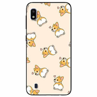 Ốp lưng dành cho Samsung A10 mẫu Cún Corgy Làm Kiểu