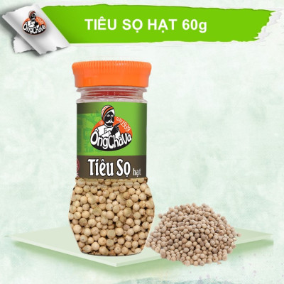 Tiêu Sọ Hạt Ông Chà Và 60g (White Pepper)