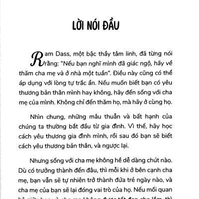 Thấu Lòng Cha Mẹ - Hiểu Rõ Bản Thân