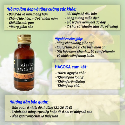 Mật ong rừng nguyên chất hoa cà phê loại 50g