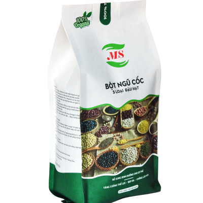 Bột ngũ cốc dinh dưỡng cao cấp 05 loại đậu & hạt ( không đường )  - MS - (500gr)