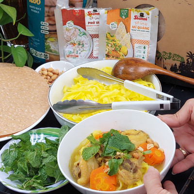 Xốt gia vị mì quảng Shammi gói 200g,Xốt mì quảng thuần chay dùng được cả chay và mặn(Đạt chuẩn USUK)