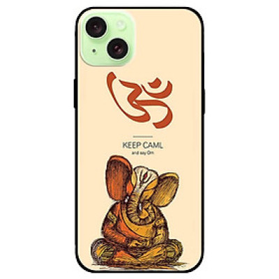 Ốp lưng dành cho Iphone 15 - Iphone 15 Plus - Iphone 15 Pro - Iphone 15 Pro Max - Thần Voi Thiền - Hàng Chính Hãng