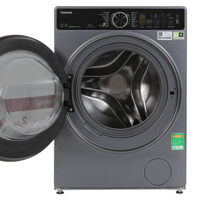 Máy giặt Toshiba Inverter 10.5 kg TW-T25BZU115MWV(MG) - Hàng chính hãng - Chỉ giao HCM