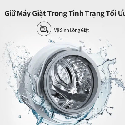 Máy giặt sấy Hisense Inverter Pro 10.5kg WD105M3 giặt thông minh AI, điều khiển từ xa, bảo hành 3 năm - HÀNG CHÍNH HÃNG