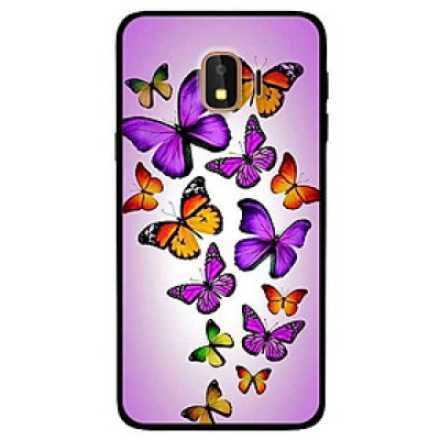 Ốp lưng dành cho Samsung J2 Core - J4 2018 - J2 Pro mẫu Bướm Tím Bay