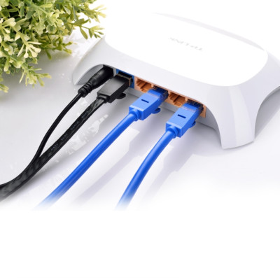 Dây mạng bấm sẵn 2 đầu Cat6 UTP Patch Cords dài 20M UGREEN NW102 11206 - Hàng chính hãng