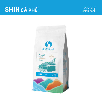 Cà phê VN Phin A Lưới blend - SHIN Cà Phê - Cà phê đặc sản - Gói 250g
