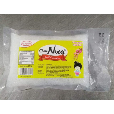 Combo 7 Gói Cơm Nưa Vị Nguyên Das Keto 240g