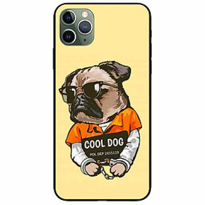 Ốp lưng dành cho Iphone 11 Pro Max mẫu Cún Lạnh Lùng