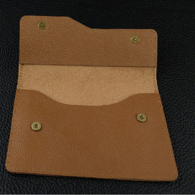 Ví Đựng Đăng Kiểm Ô Tô Da Bò Thật form ngang - hàng chính hãng