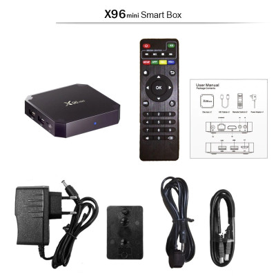 Android TV Box Enybox X96 Mini, ram 2GB, bộ nhớ trong 16GB - Hàng Nhập Khẩu