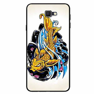 Ốp lưng dành cho Samsung J7 Prime mẫu Chép Vàng Nền Sáng