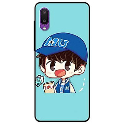 Ốp lưng dành cho Samsung A02 - A02s - A7 2018 mẫu Ảnh Đôi Xanh MU