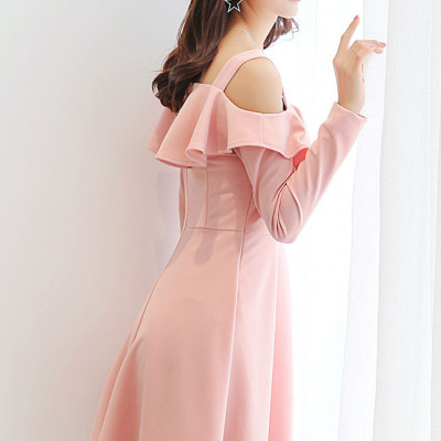 Đầm bệt vai trẻ trung da87