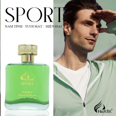 Nước hoa nam thơm lâu, Charme Sport 100ml, nam tính, năng động đầy cuốn hút, đúng chất quý ông