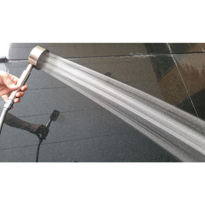 Bộ tay dây sen siêu tăng áp INOX SUS 304 Eurolife EL-119SH (Trắng vàng)