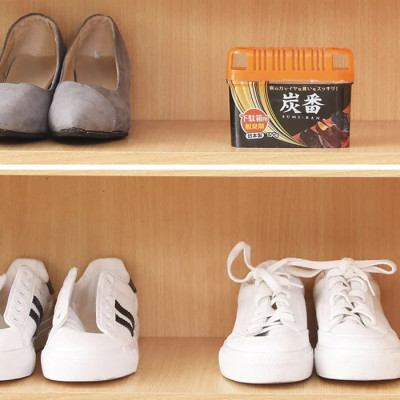 Hộp khử mùi tủ giày tủ quần áo than hoạt tính Kokubo 150g