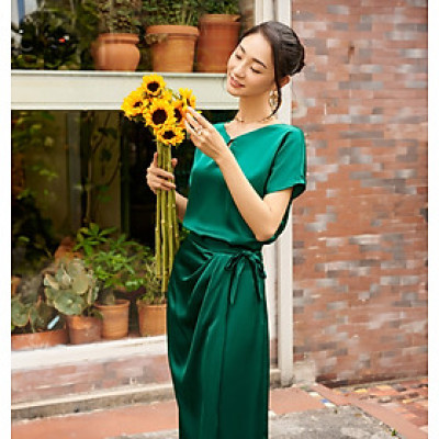 Áo Cổ V Cúc Phương TOP215 Thời trang thiết kế Hity