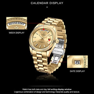 Đồng Hồ Nam Cadisen C8215M2 Chính Hãng Full Box Chống Nước Kính Chống Xước Dây Thép BH 2 Năm Máy Cơ