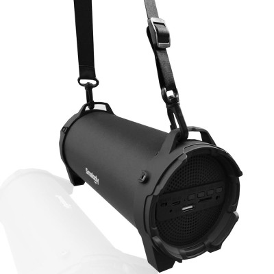 Loa Bluetooth không dây Smalody SL-10  Loa siêu trầm âm thanh nổi 10W Hỗ trợ FM Radio TF U Ổ AUX IN