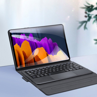 Bao da kèm bàn phím cho SamSung Galaxy Tab S10 Fe , S10 Fe Plus , Tab S9 FE , Tab S9 Plus , Tab S7 FE, Tab S7+ Plus, S8+ Plus, Tab S8, Tab S7, Tab S6 Lite, Tab A9+ Plus 2023 X210/X216 chính hãng Dux Ducis có bàn di chuột TrackPad - Hàng chính hãng