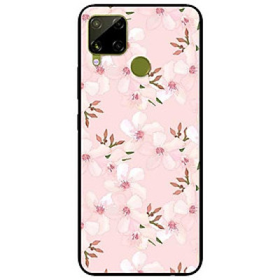Ốp lưng dành cho Realme C15 mẫu Họa Tiết Hoa Đào