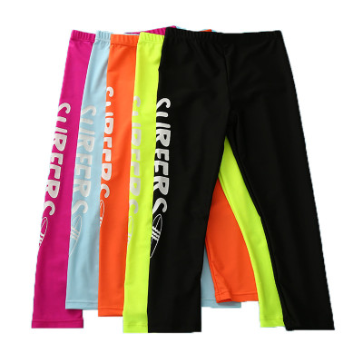 QUẦN BƠI DÀI CHO BÉ VẢI THUN LẠNH CO GIÃN, MỀM MẠI